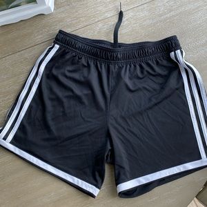 Adidas soccer shorts.  Size small